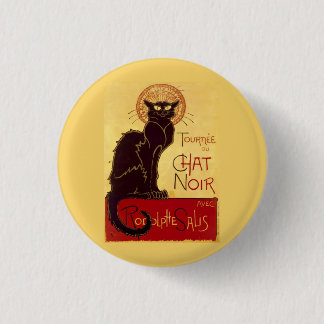 Bóton Redondo 2.54cm Tournée du Chat Noir, Théophile Steinlen