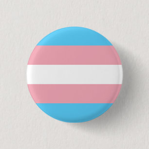 Bóton Redondo 2.54cm Transgender Pride Flag Badge