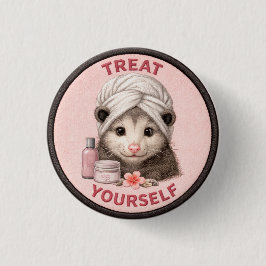 Bóton Redondo 2.54cm Treat Yourself