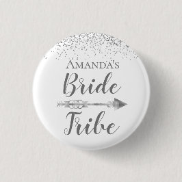 Bóton Redondo 2.54cm Tribo Chic Boho Bride