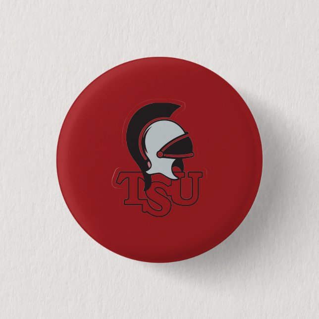 Bóton Redondo 2.54cm Troy State University Gameday Button (Frente)