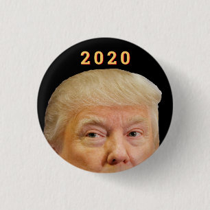 Bóton Redondo 2.54cm Trump 2020
