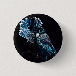 Bóton Redondo 2.54cm Tui E Piwakawaka