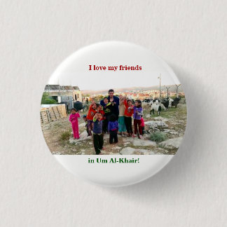 Bóton Redondo 2.54cm Um botão al-Khair pequeno