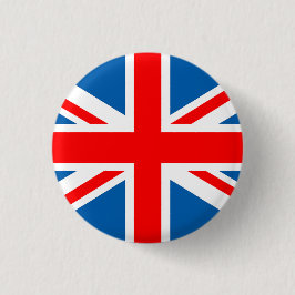 Bóton Redondo 2.54cm Union Jack