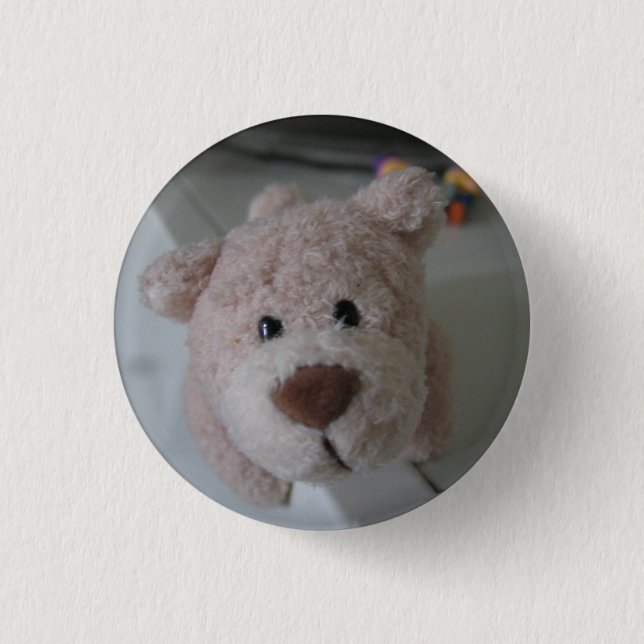 Bóton Redondo 2.54cm Urso (Frente)