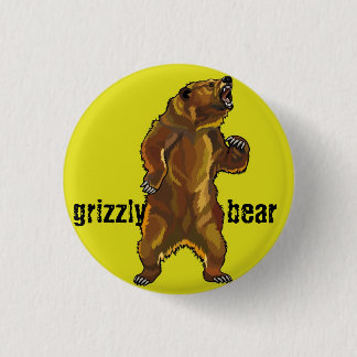 Bóton Redondo 2.54cm urso de urso