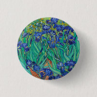 Van Gogh Irises. impressionismo floral azul