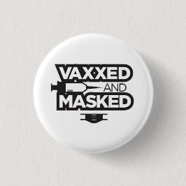 BÓTON REDONDO 2.54CM VAX E MÁSCARA-ME!