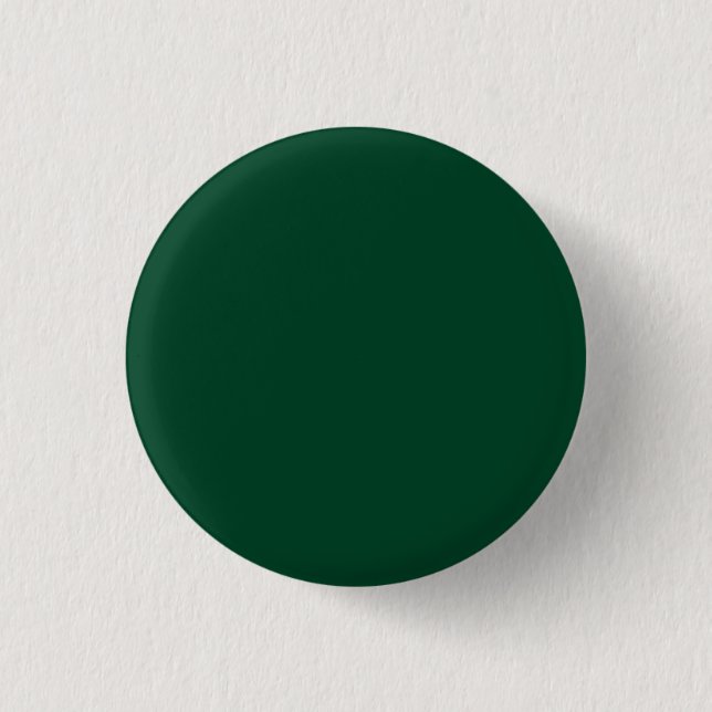 Bóton Redondo 2.54cm Verde-corrida britânico (cor sólida) (Frente)