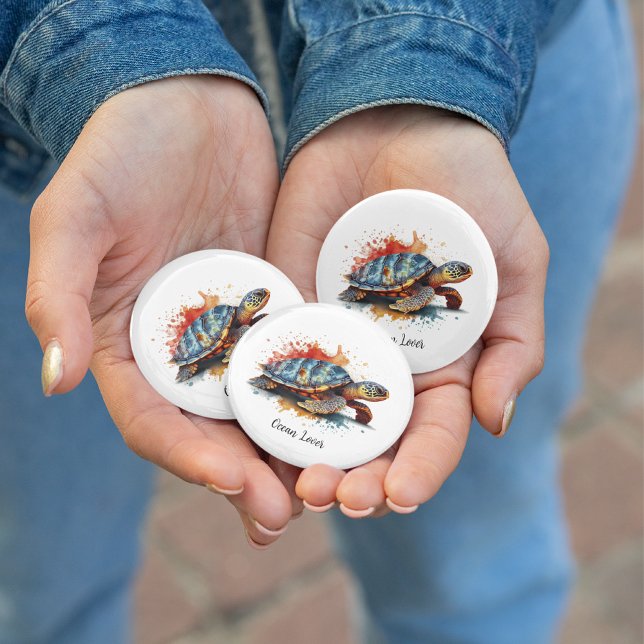 Bóton Redondo 2.54cm Vibrant Voyager, custom (Criador carregado)