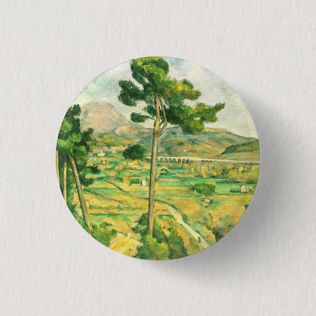 Bóton Redondo 2.54cm Victoire e o Viaduto Paul Cezanne (Frente)