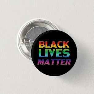 Bóton Redondo 2.54cm vida negra é matéria - orgulho negro lgbtq lgbt