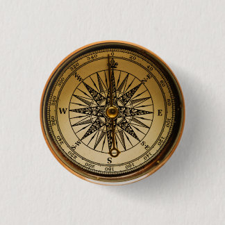 Bóton Redondo 2.54cm Vintagem Steampunk e Tema Histórico