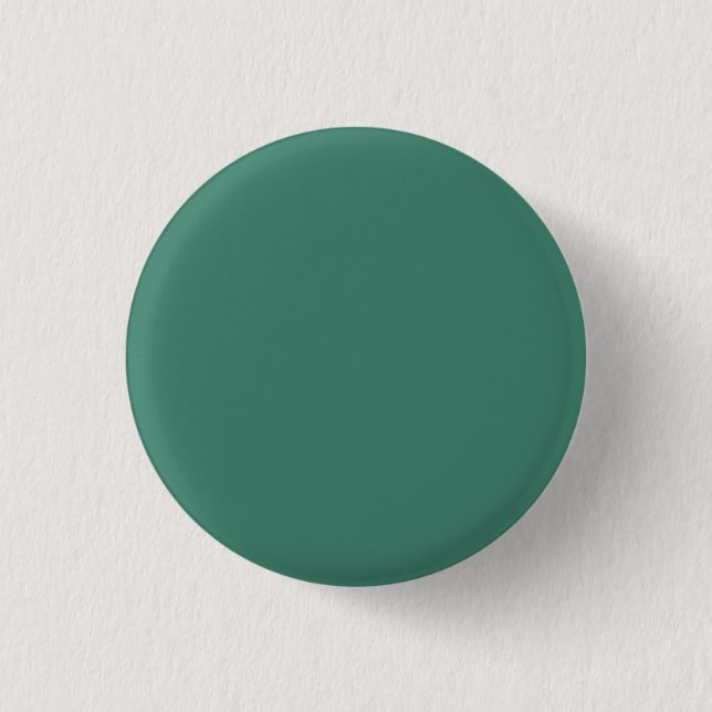 Bóton Redondo 2.54cm Viridian Solid Color (Frente)