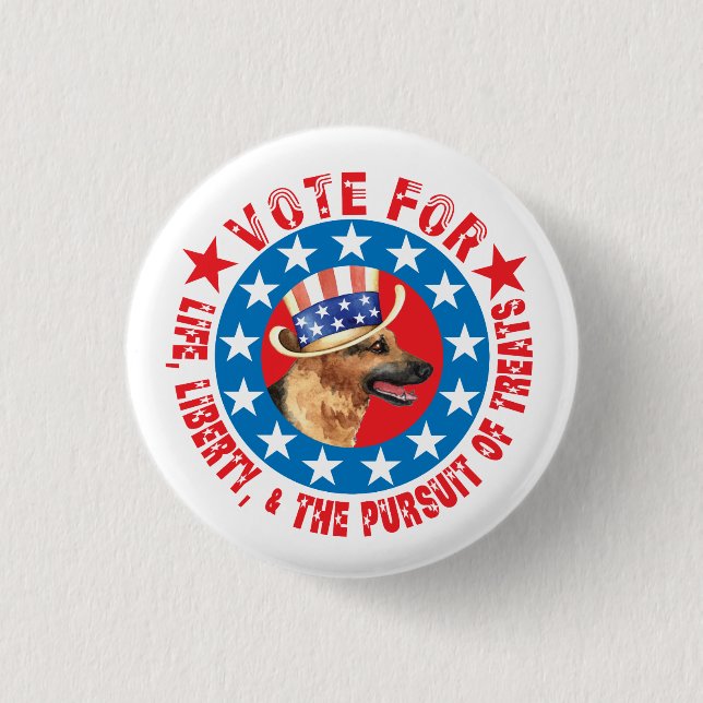 Bóton Redondo 2.54cm Votação no GSD (Frente)