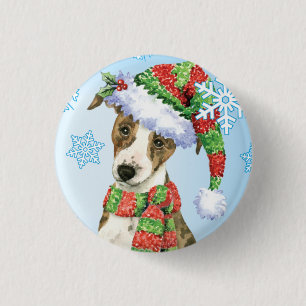 Bóton Redondo 2.54cm Whippet Feliz Howlidays