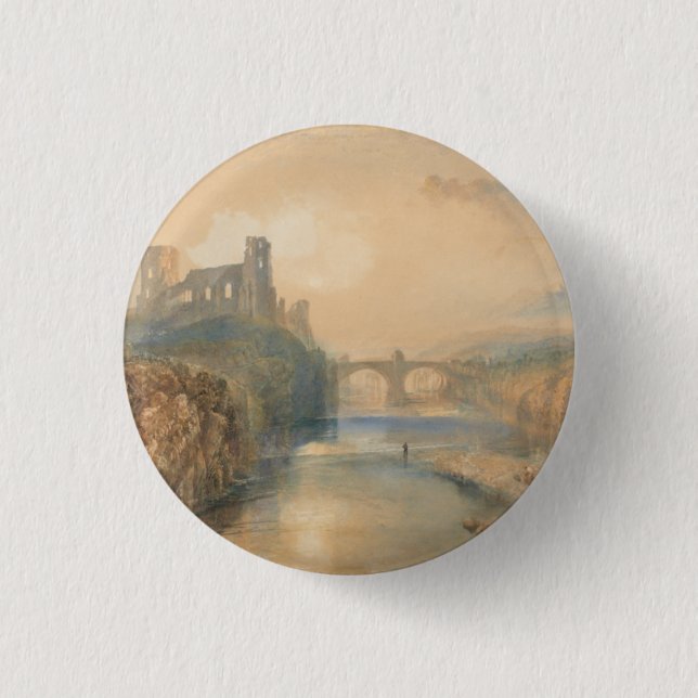 Bóton Redondo 2.54cm William Turner Barnard Castle    (Frente)