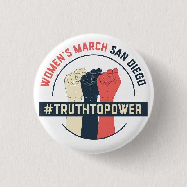 Bóton Redondo 2.54cm WMSD - Pin redondo de TTP 2016 (Frente)