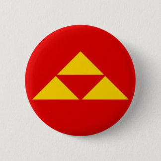 Bóton Redondo 5.08cm 三つ鱗 Mitsu-uroko