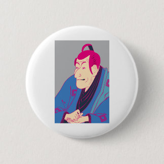 BÓTON REDONDO 5.08CM 四世市川蝦蔵の竹村定之進 カラフル