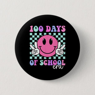 Bóton Redondo 5.08cm 100 Dias Da Era Da Escola Sorriem Professores Garo