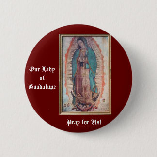 Bóton Redondo 5.08cm 12 de dezembro   nossa senhora de Guadalupe