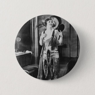 Bóton Redondo 5.08cm 1920 bonito do vestido do Flapper da mulher