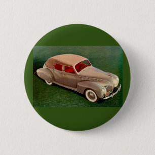 Bóton Redondo 5.08cm 1939 Lincoln Zephyr