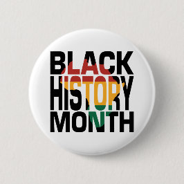 Bóton Redondo 5.08cm 19.º Mês da História Negra