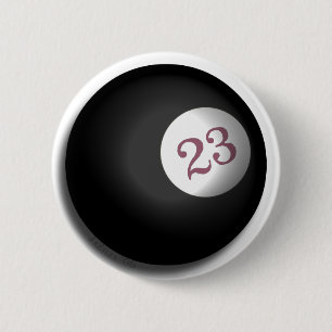 Bóton Redondo 5.08cm 23 Quatro Clovers Folha