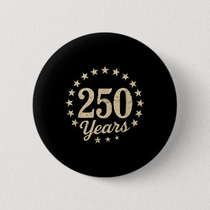Bóton Redondo 5.08cm 250 Anos De Liberdade 250.º Aniversário Dos Eua Ba