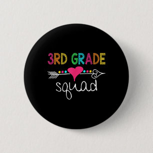 Bóton Redondo 5.08cm 3º Grau Esquadrão 3º Equipe de Estudantes de Profe