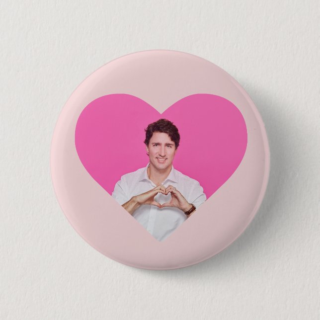 Bóton Redondo 5.08cm <3 Botão Trudeau (Frente)