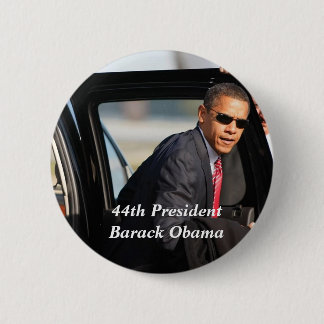 Bóton Redondo 5.08cm 44o Botão do presidente Barack Obama