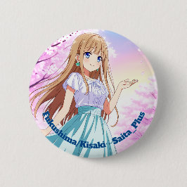 Bóton Redondo 5.08cm 47_Plus 福島 希咲 - Fukushima Kisaki