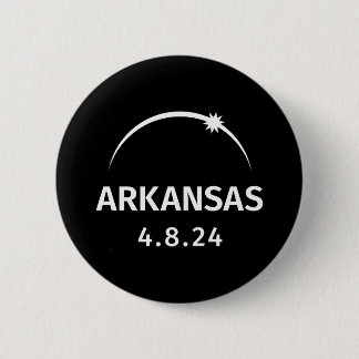 Bóton Redondo 5.08cm 4.8.24 Solar Eclipse Arkansas