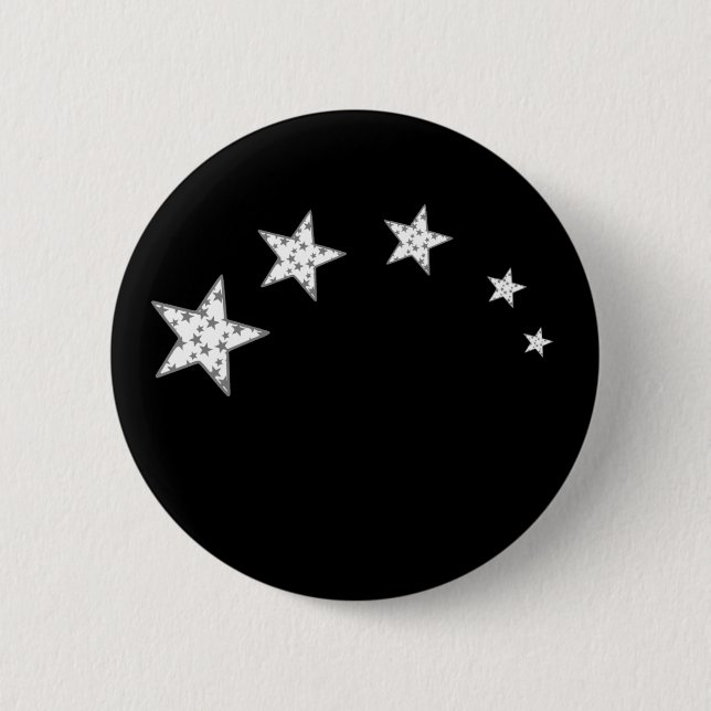 Bóton Redondo 5.08cm 5 estrelas mundiais (Frente)