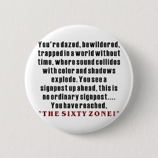 Bóton Redondo 5.08cm 60th Aniversário