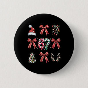 Bóton Redondo 5.08cm 67 Fita Árvore de Natal Festa de Natal Número 67 