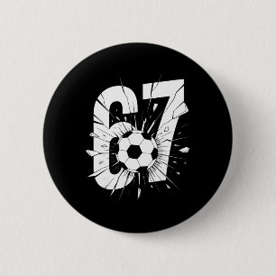 Bóton Redondo 5.08cm 67 Futebol Six Seven 6 7 Meme 67 _2