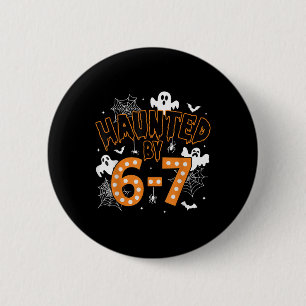 Bóton Redondo 5.08cm 67 Meme Halloween Assombrado– Fantasma Engraçado E