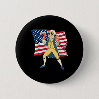 Bóton Redondo 5.08cm 76 Maior Que 67 Meme Engraçado Thomas Jefferson EU