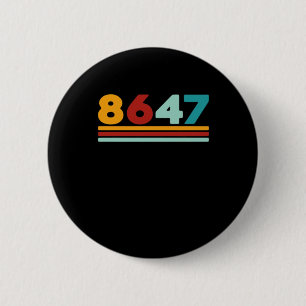 Bóton Redondo 5.08cm 8647 - Antifascismo Design Clássico Estilo Criativ