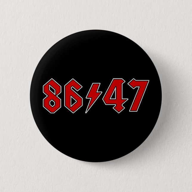 Bóton Redondo 5.08cm 8647 Impeachment de Trump (Frente)