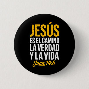 Bóton Redondo 5.08cm A Camisa De Jesus Em Português Cristão Português 
