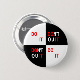 Bóton Redondo 5.08cm A citação esportiva para a vida não sai