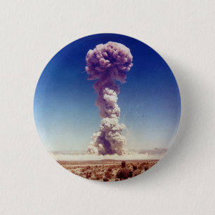 Bóton Redondo 5.08cm A operação de teste das armas nucleares