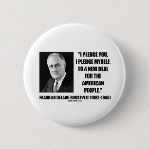 Bóton Redondo 5.08cm A um novo contrato para as pessoas americanas