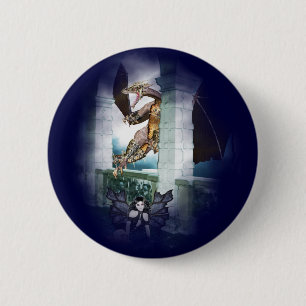 Bóton Redondo 5.08cm A Vignette do Dragão